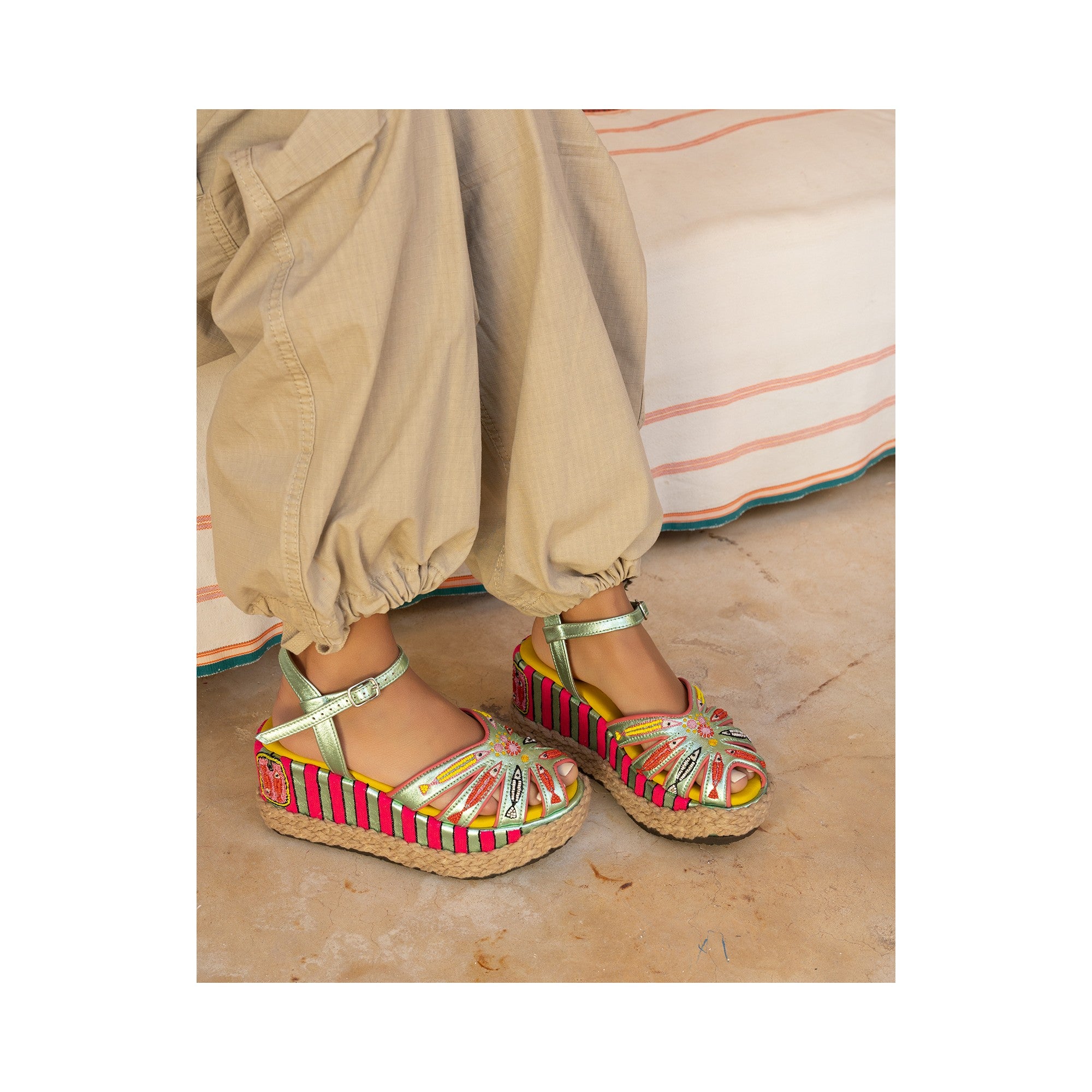TAVIRA BLOCK HEEL SANDAL