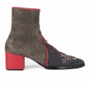 Meher KakaliaQUEEN POINT HEEL - BEATEN BROWN/RHOTKO