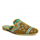 Meher KakaliaQUEEN PARATY SLIPPER - fern/hutu