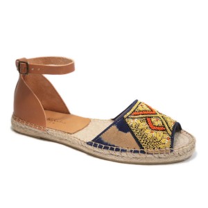 QUEEN YUCA SANDAL - TD BLUE BEIGE/LOTUS