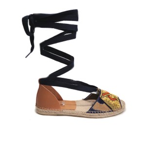 QUEEN YUCA SANDAL - TD BLUE BEIGE/LOTUS