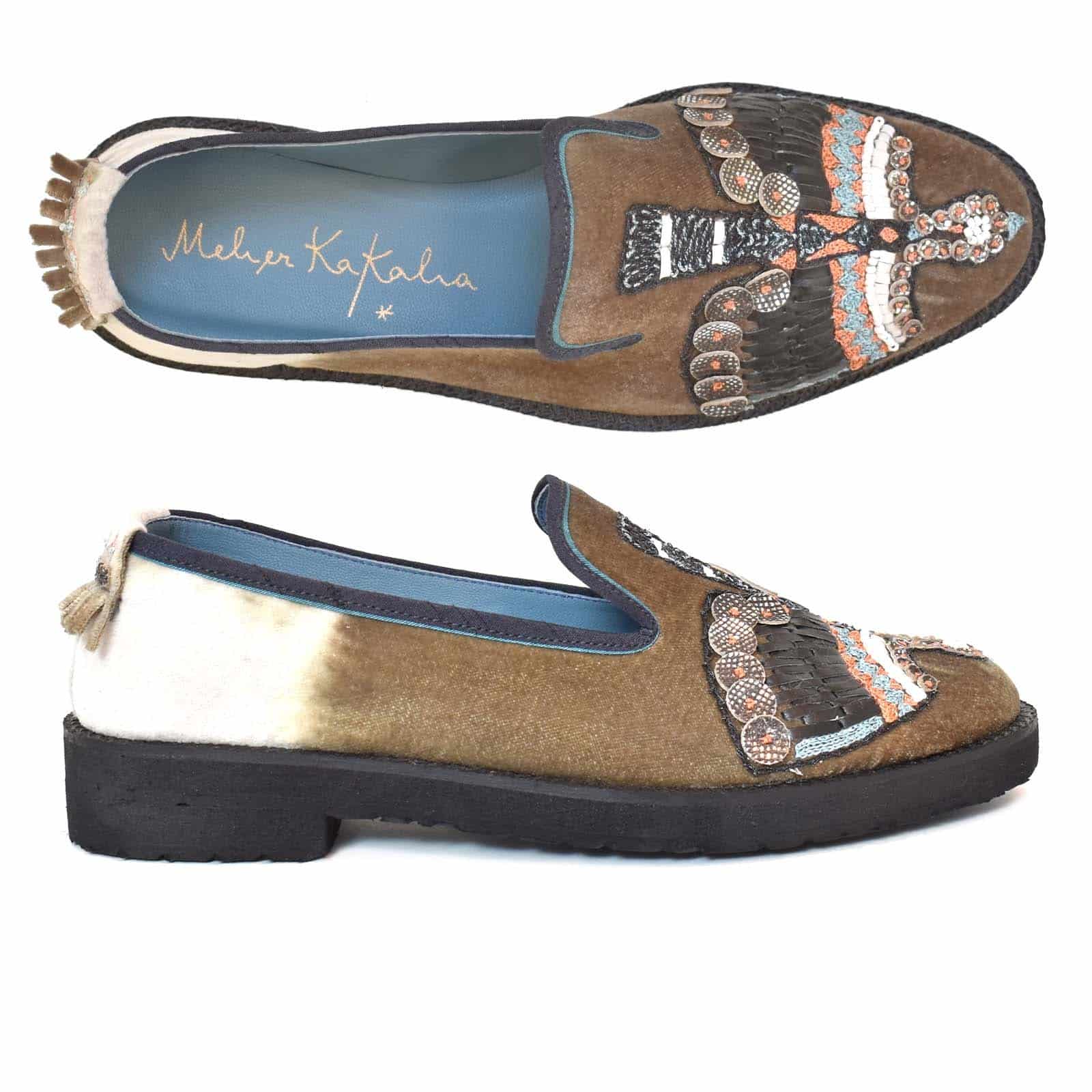 Meher Kakalia - ANZU LOAFER - velvet td mouse