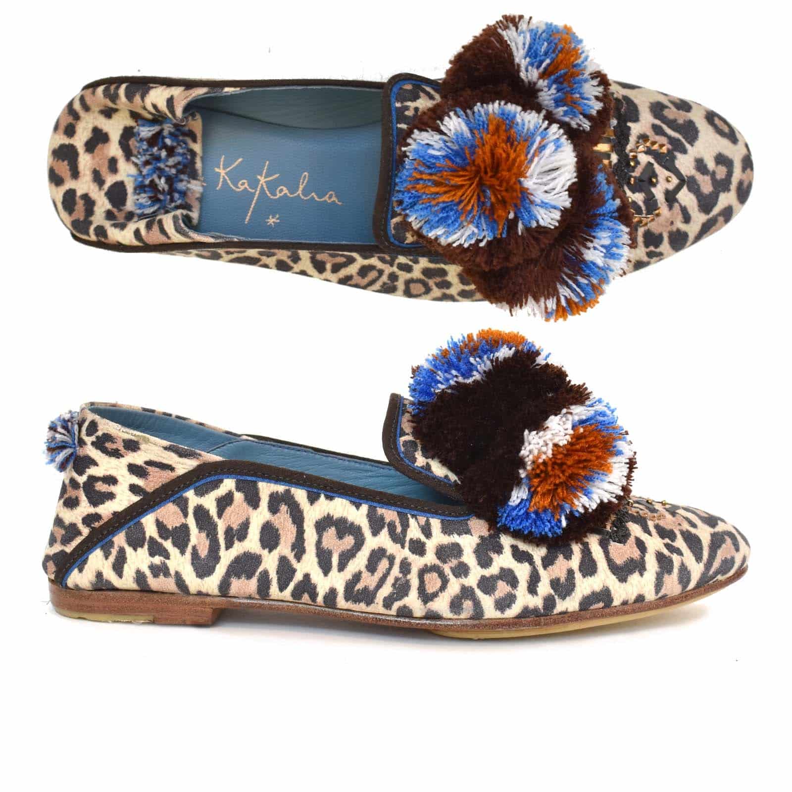 Meher Kakalia - BAY MOCCASIN - leopard cream