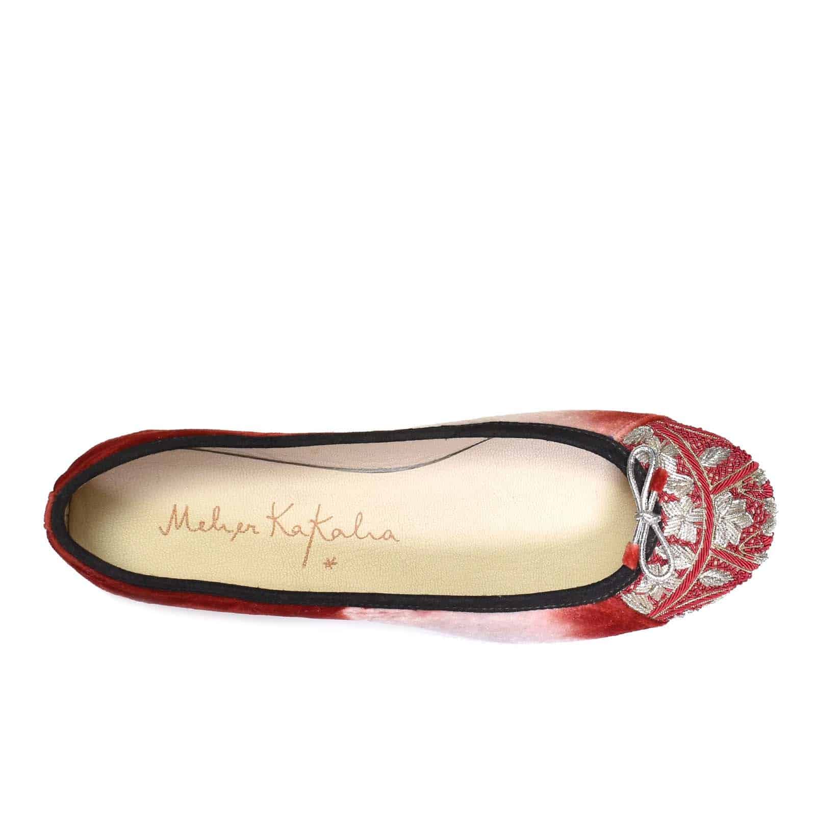 Meher Kakalia - BIZI BALLET - velvet td red/murun