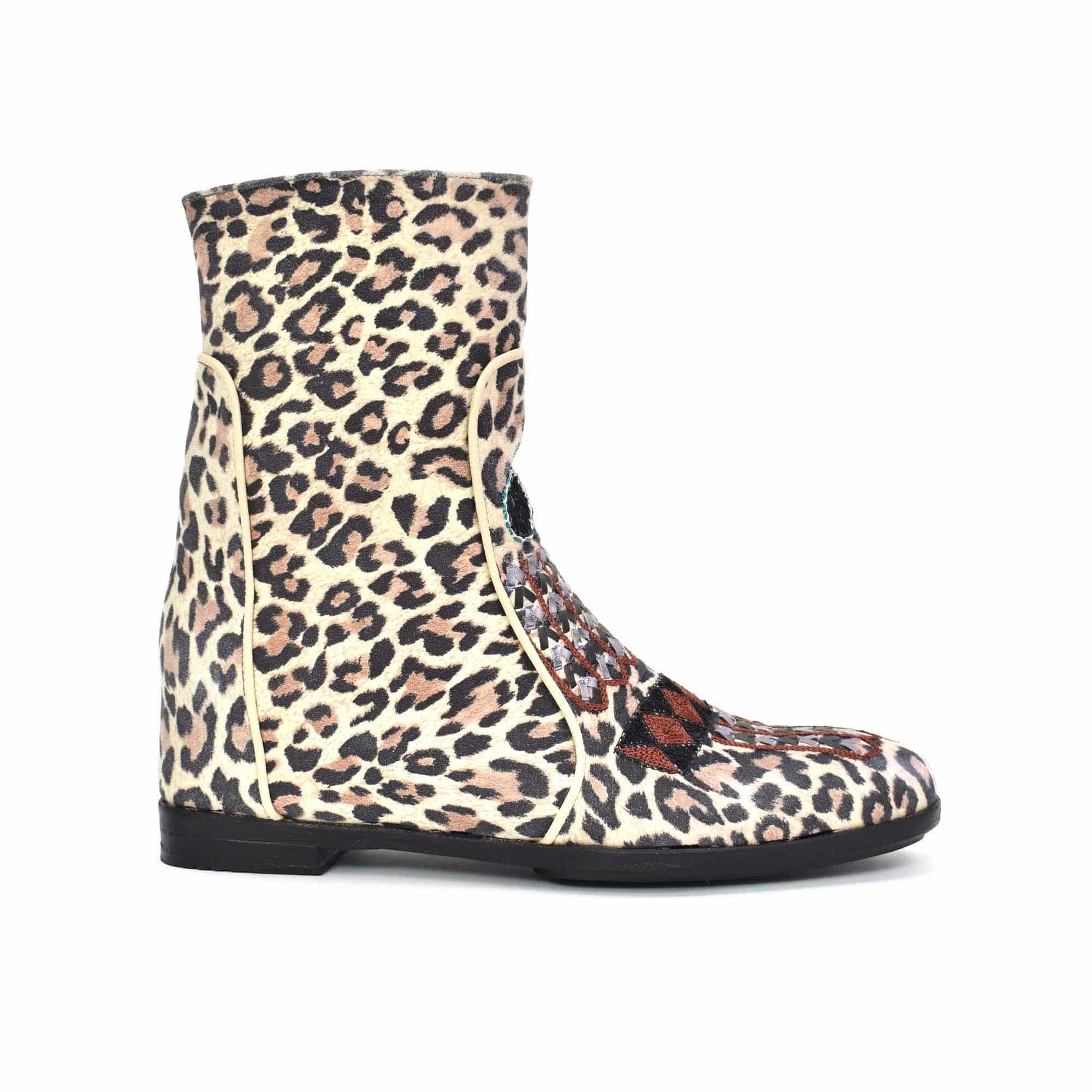 Meher Kakalia Meher Kakalia - KANDY WEDGE - leopard cream