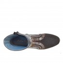 Meher KakaliaMeher Kakalia - QUEEN KANDY WEDGE - black quilt/dark earth