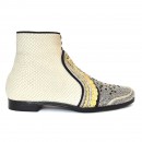 Meher KakaliaMeher Kakalia - QUEEN NEVA BOOT - snake white/silver gold