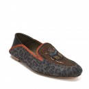 Meher KakaliaMeher Kakalia - SCARAB MOCCASIN - leopard shadow/khaki