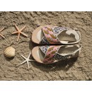 Meher KakaliaGeo Bloc embroidered leather sandal | Meher Kakalia