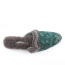 Meher KakaliaQUEEN PARATY SLIPPER - emerald