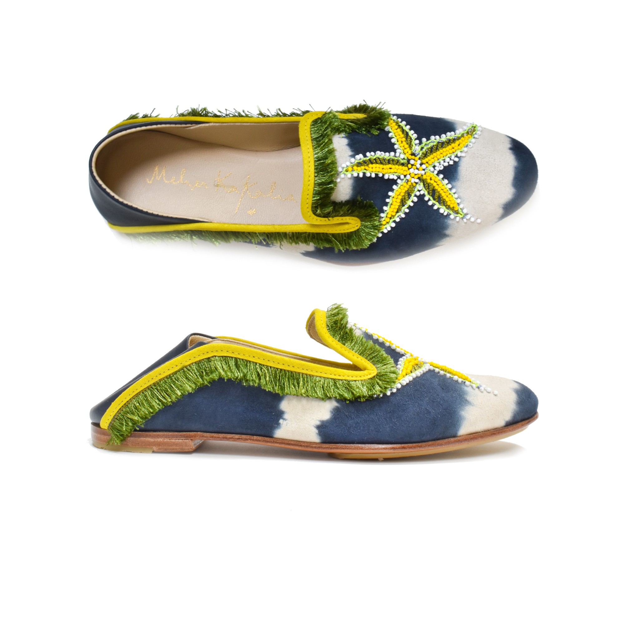 Meher Kakalia MAZU MOCCASIN - TD NAVY