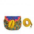 Meher KakaliaMINI ACCORDION BAG - LEMONADE+CROCHET MULTI/STROMBOLI