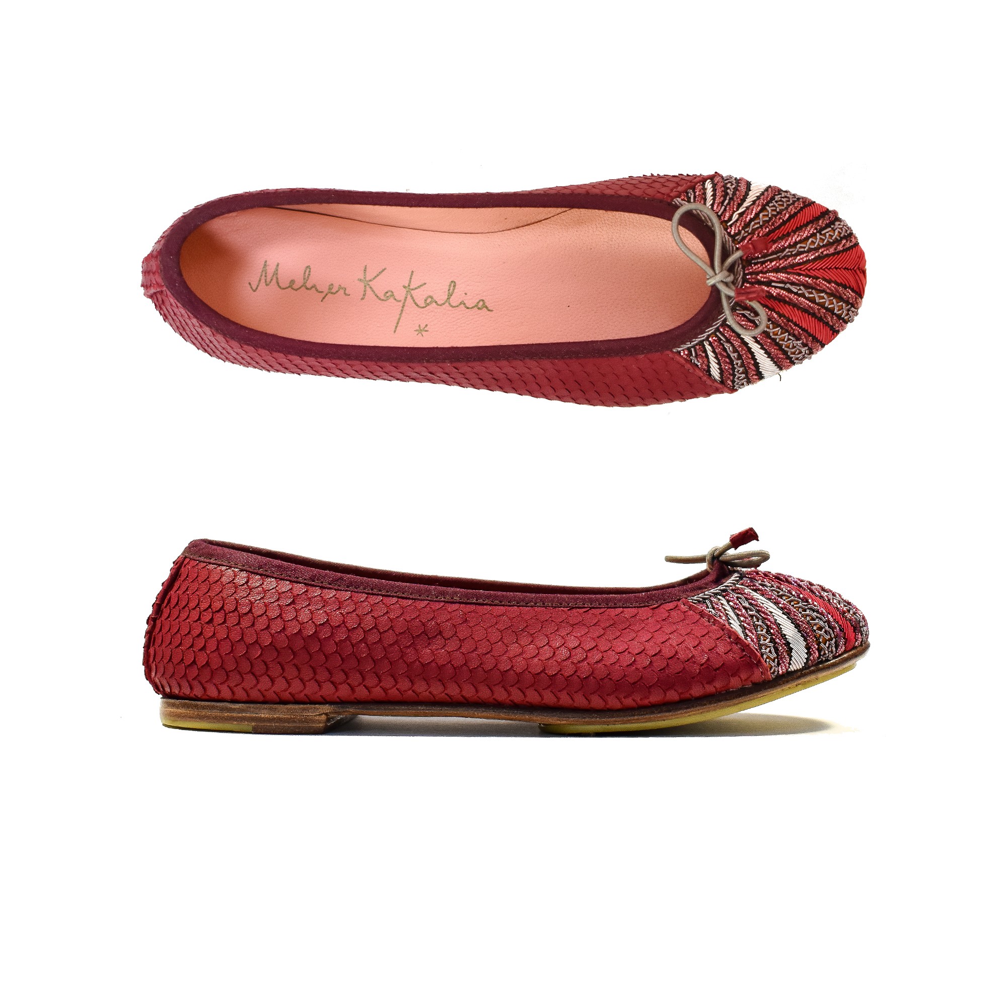 Meher Kakalia MIAMI BALLET - rattler cranberry-cranberry