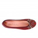 Meher KakaliaMIAMI BALLET - rattler cranberry-cranberry