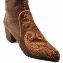 Meher KakaliaPHYLLIS BOOT - beaten brown