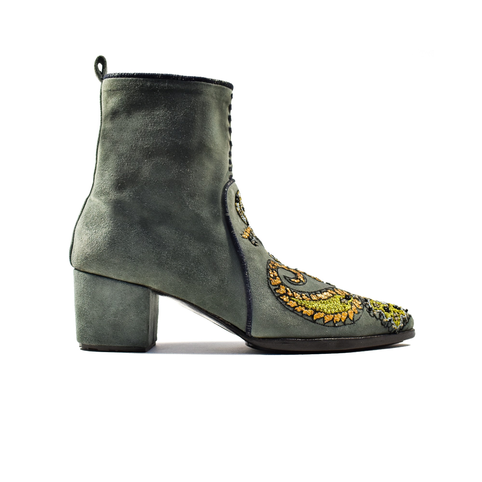 Meher Kakalia PHYLLIS BOOT - suede grey