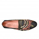 Meher KakaliaJEWEL MOCCASIN - shiny black