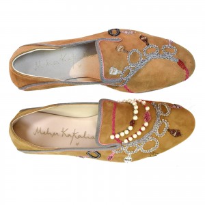 JEWEL MOCCASIN - suede spice