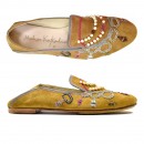 Meher KakaliaJEWEL MOCCASIN - suede spice