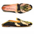 Meher KakaliaLUNA MOCCASIN - td black beige