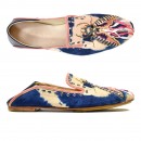 Meher KakaliaLUNA MOCCASIN - td blue beige