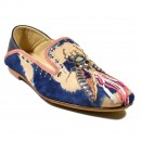 Meher KakaliaLUNA MOCCASIN - td blue beige