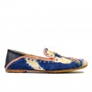 Meher KakaliaLUNA MOCCASIN - td blue beige