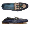 Meher KakaliaSELENE MOCCASIN - comet navy-turquoise