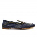 Meher KakaliaSELENE MOCCASIN - comet navy-turquoise