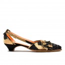 Meher KakaliaGRETA SLING-BACK HEEL - td black beige-black lish