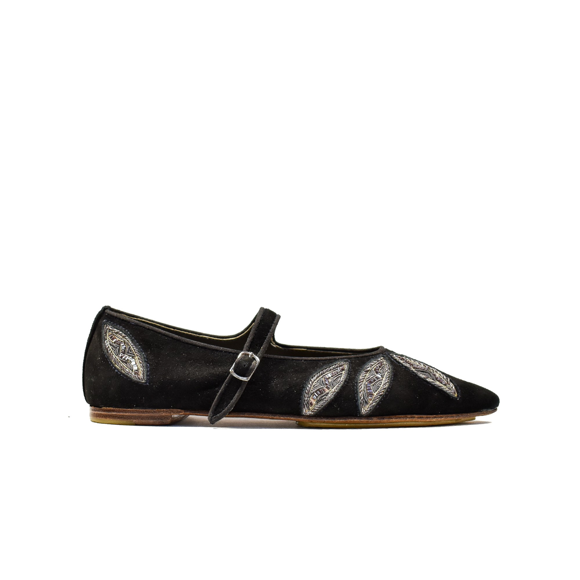 Meher Kakalia LULU POINT - suede black-indus