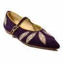 Meher KakaliaLULU POINT - suede purple-volga