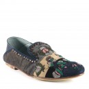 Meher KakaliaFRIDA MOCCASIN - MULTI BLUE