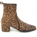 Meher KakaliaMANI POINT HEEL - leopard rust