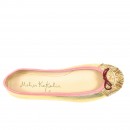 Meher KakaliaSustainable BIZI Ballet flats with unique embroidery, handmade with eco-friendly leather, ideal for evening wear.