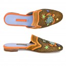 Meher KakaliaDARWIN SLIPPER - suede spice-hina