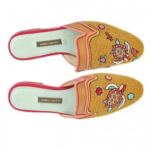 DARWIN SLIPPER - lovato gold-kase