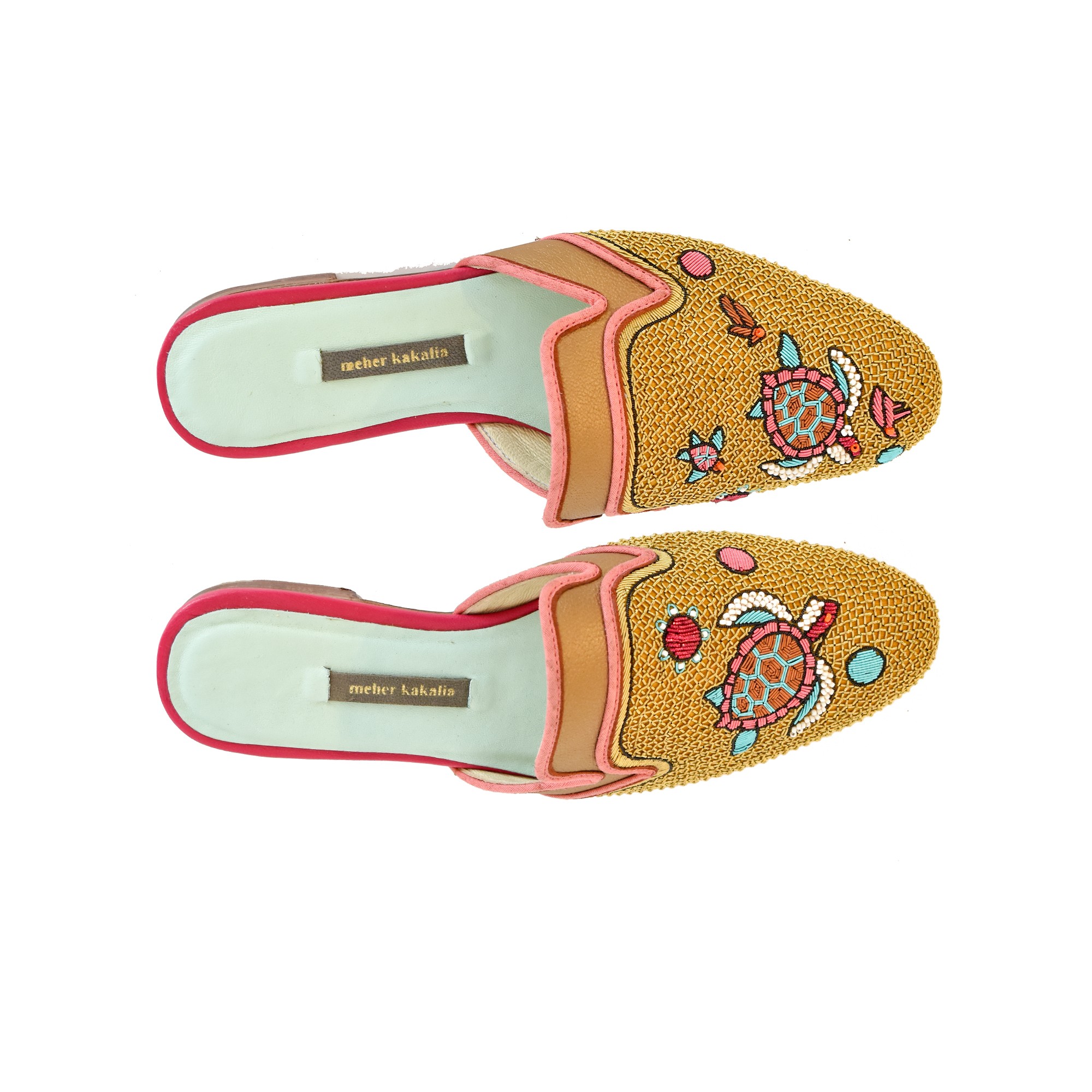 Meher Kakalia DARWIN SLIPPER - lovato gold-kase