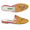 Meher KakaliaDARWIN SLIPPER - lovato gold-kase