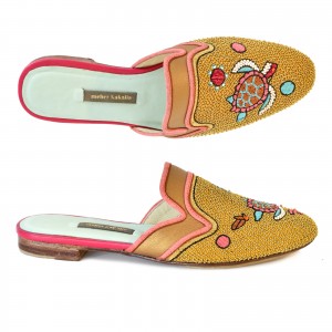 DARWIN SLIPPER - lovato gold-kase