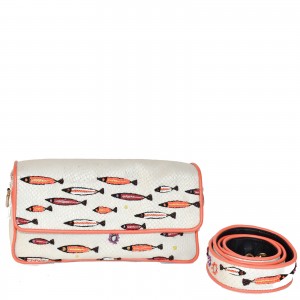 TAVIRA CLUTCH - magma white