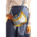 Meher KakaliaMINI ACCORDION BAG+FRINGE - yacht blue-casablanca