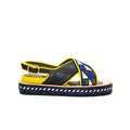 QUEEN GEO BLOCK HEELED SANDAL